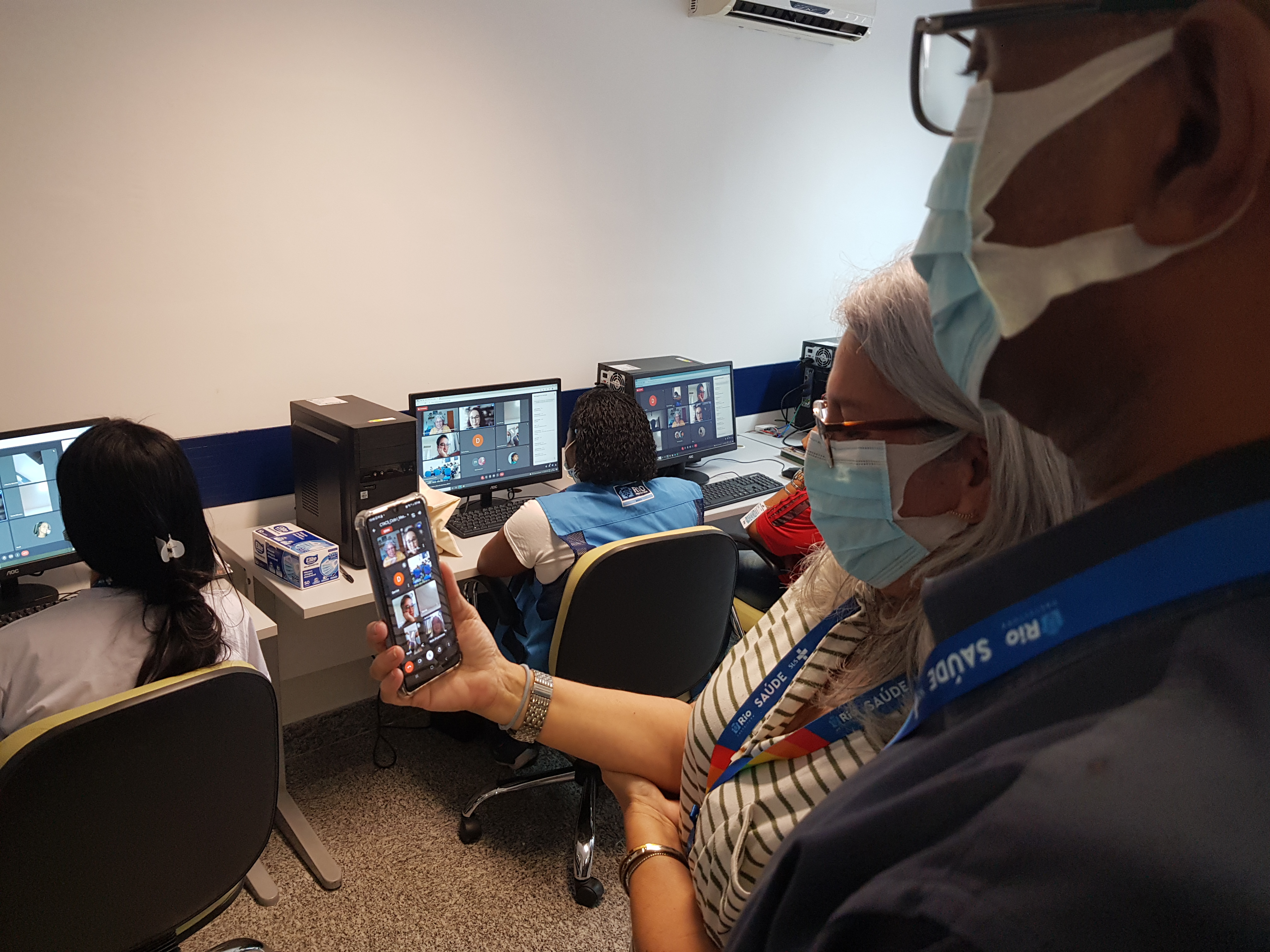 Aula inaugural dos Agentes Comunitários  de Saúde na AP1.0  Otics Centro