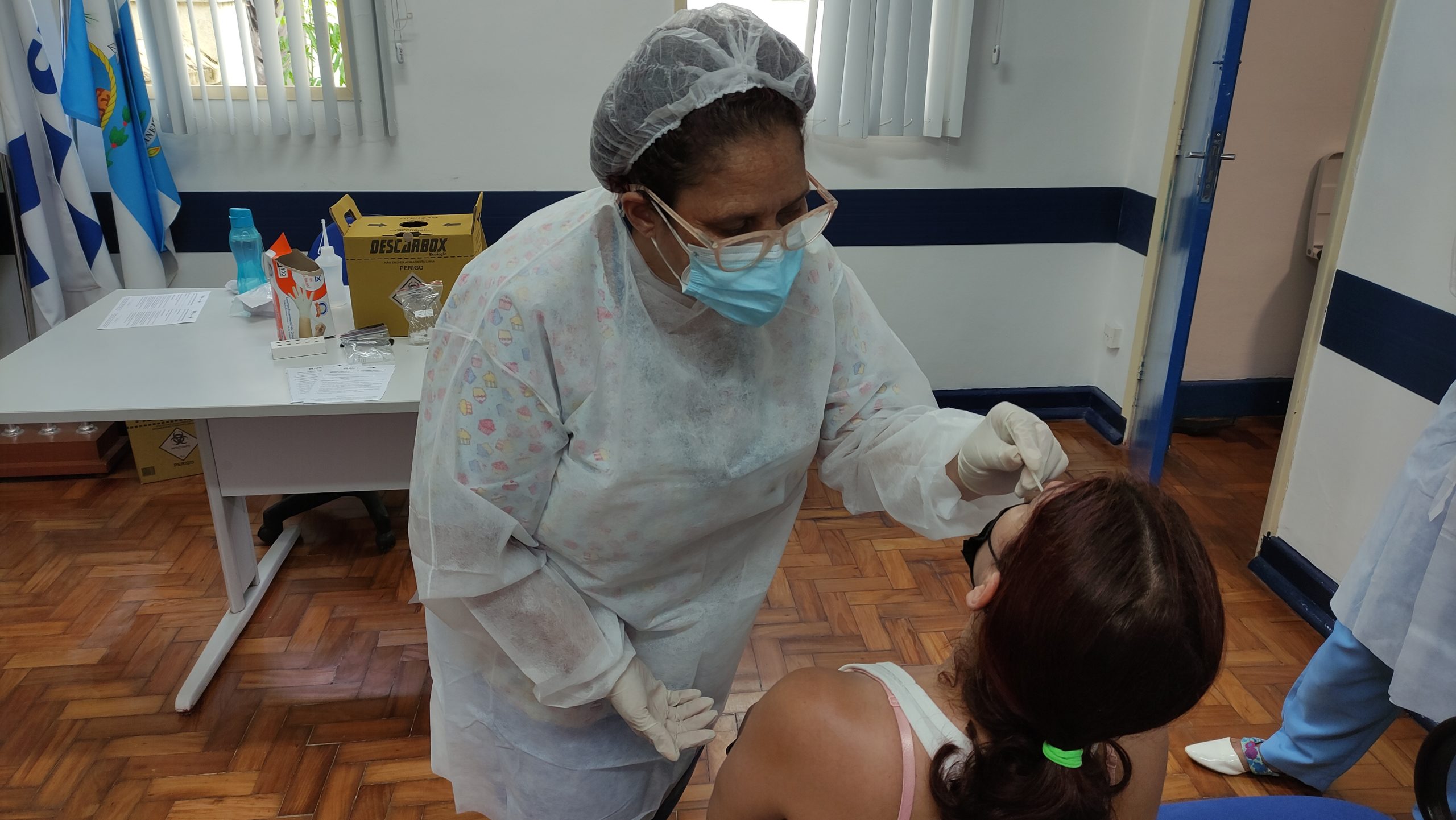 Alta demanda para a testagem de COVID-19