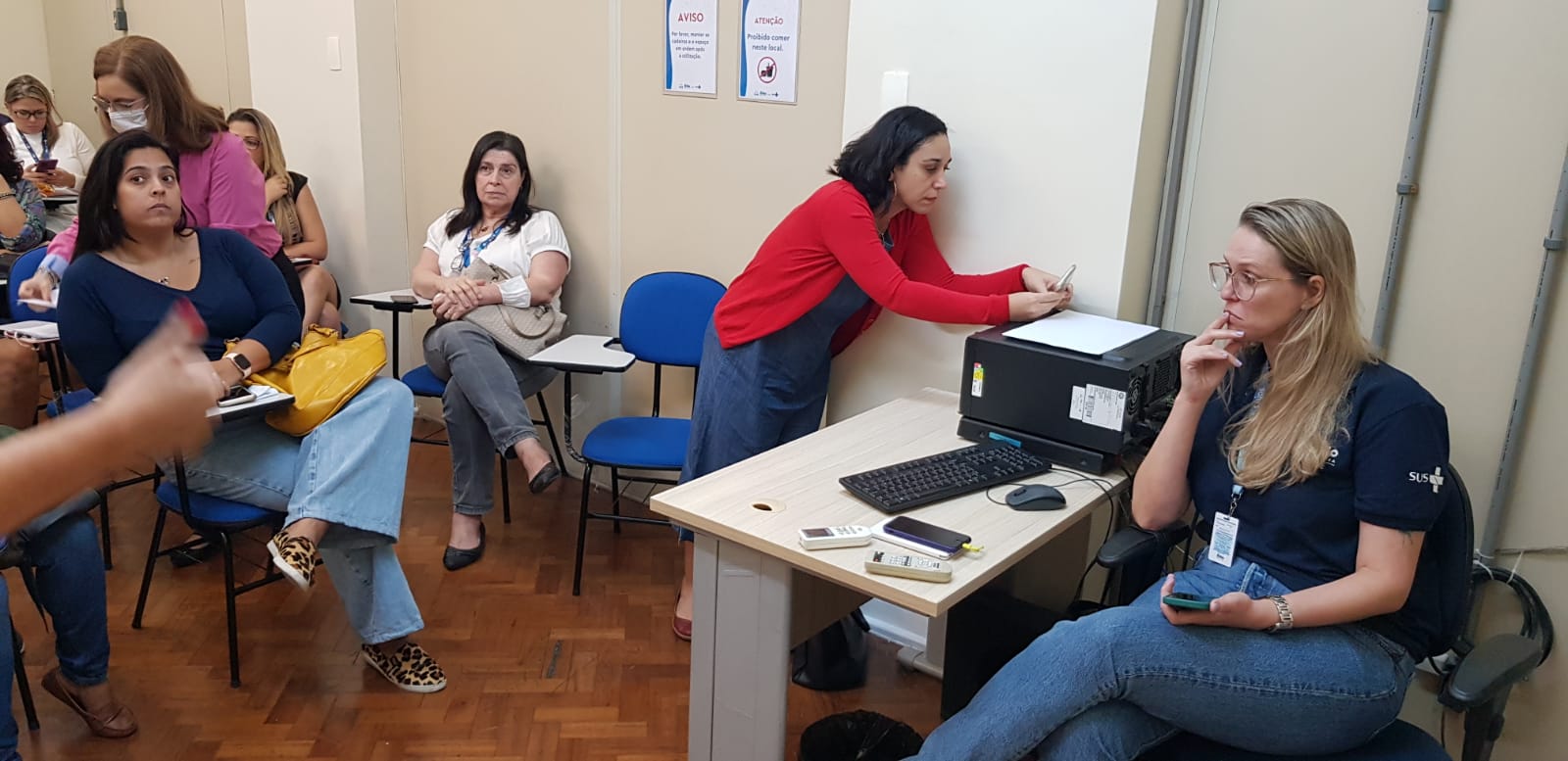 REUNIÃO COM A SUPERINTENDÊNCIA DE PROMOÇÃO DA SAUDE E GESTORES DAS UNIDADES DA CAP 1.0