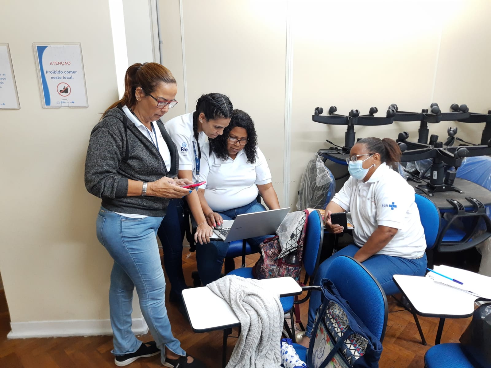 AULA DO CURSO TÉCNICO DE AGENTE COMUNITÁRIO DE SÁUDE – MÓDULO 3