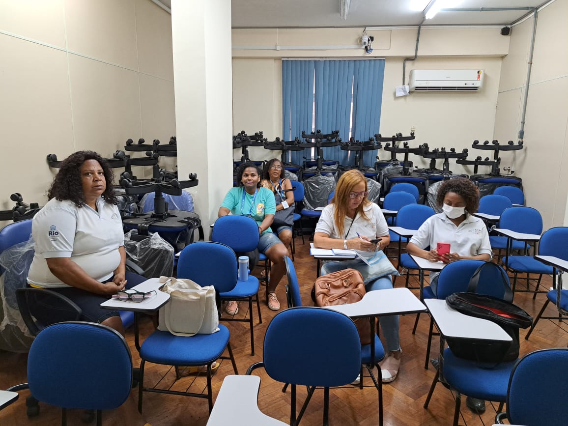 AULA DO CURSO TÉCNICO DE AGENTE COMUNITÁRIO DE SAÚDE – MÓDULO 3