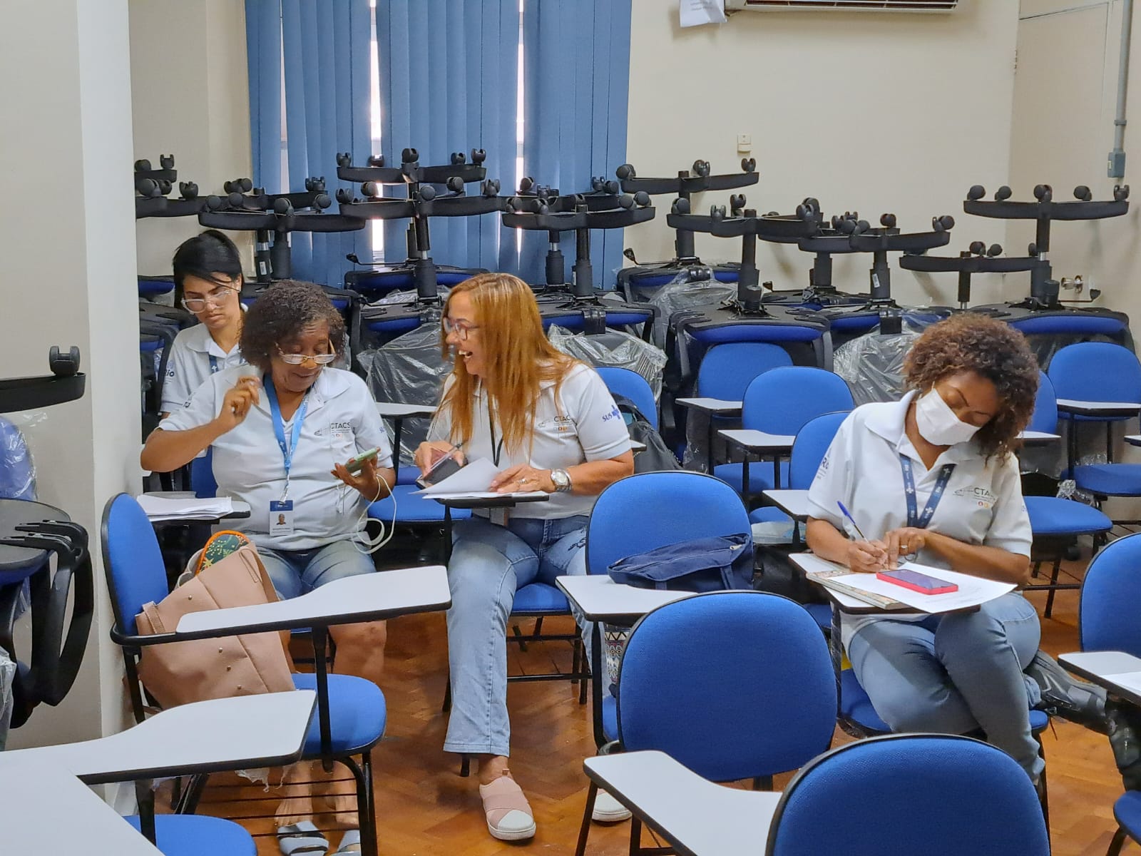 AULA DO CURSO TÉCNICO DE AGENTE COMUNITÁRIO DE SAÚDE – MÓDULO 3