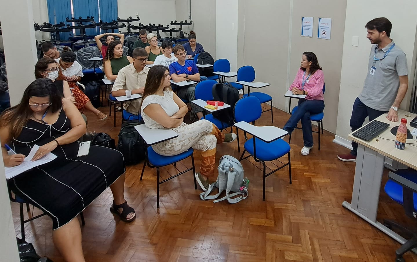 RECEPÇÃO DOS NOVOS RESIDENTES DE MEDICINA E ENFERMAGEM DA FAMÍLIA E COMUNIDADE DA AP 1.0