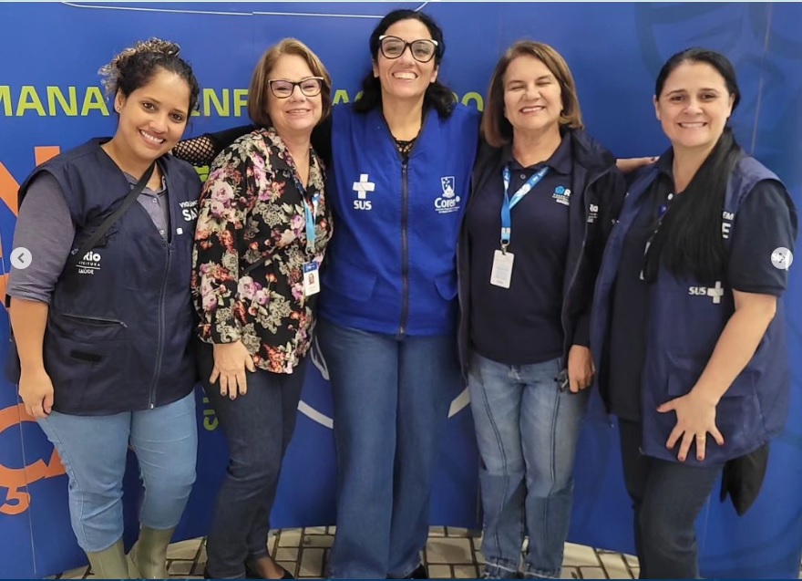 CAP 1.0 E COREN/RJ – AÇÃO DE PROMOÇÃO DE SAÚDE NA CENTRAL DO BRASIL