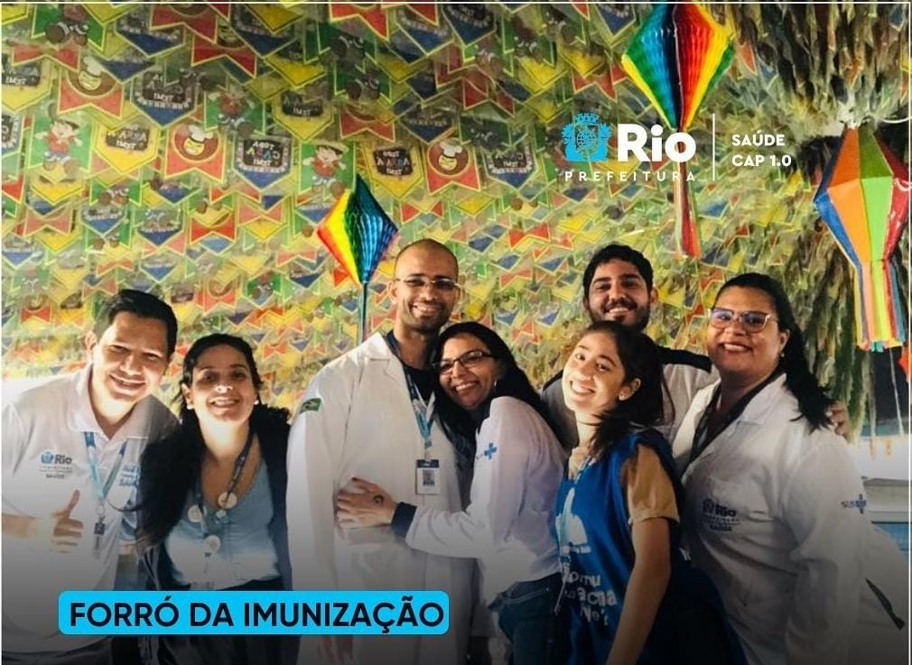 CMS ERNESTO ZEFERINO TIBAU JR – VACINAÇÃO NA FEIRA DE SÃO CRISTÓVÃO