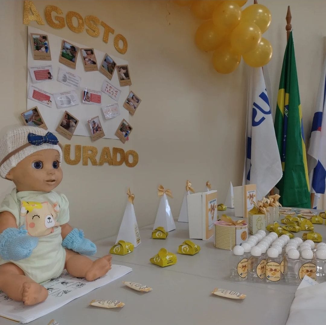 CF SÃO SEBASTIÃO – AGOSTO DOURADO NO GRUPO DE GESTANTES E LACTANTES
