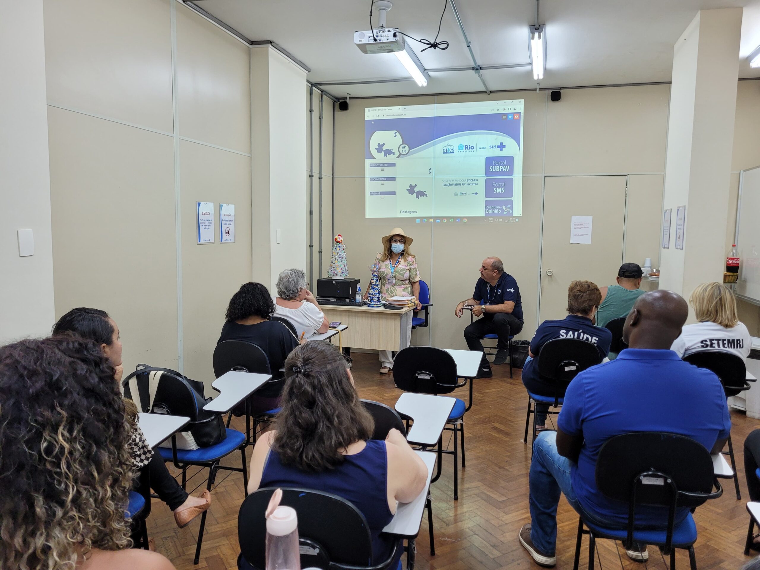 Reunião do Conselho Distrital de Saúde – AP 1.0