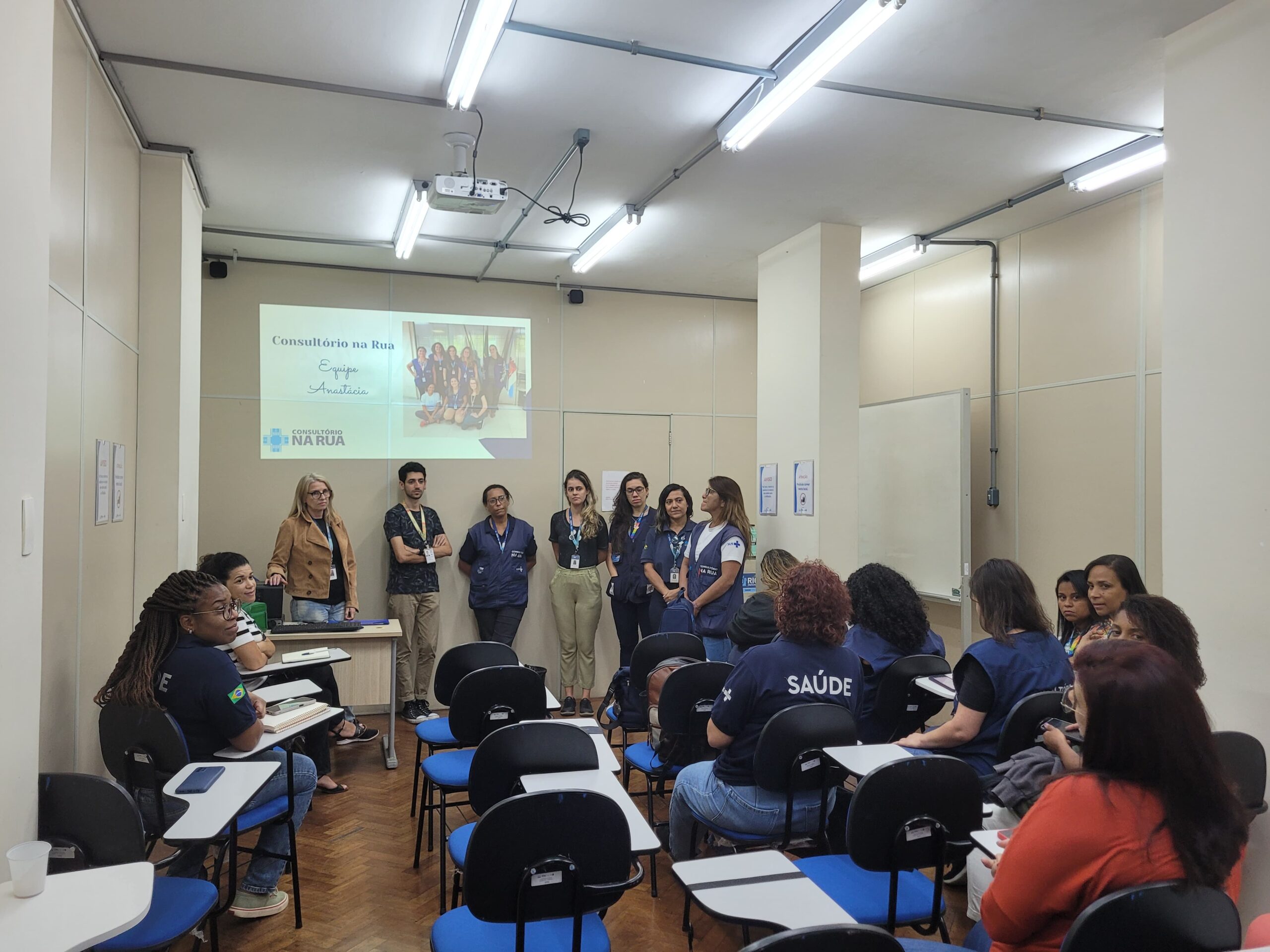 Reunião da Equipe Consultório na Rua – CAP 1.0