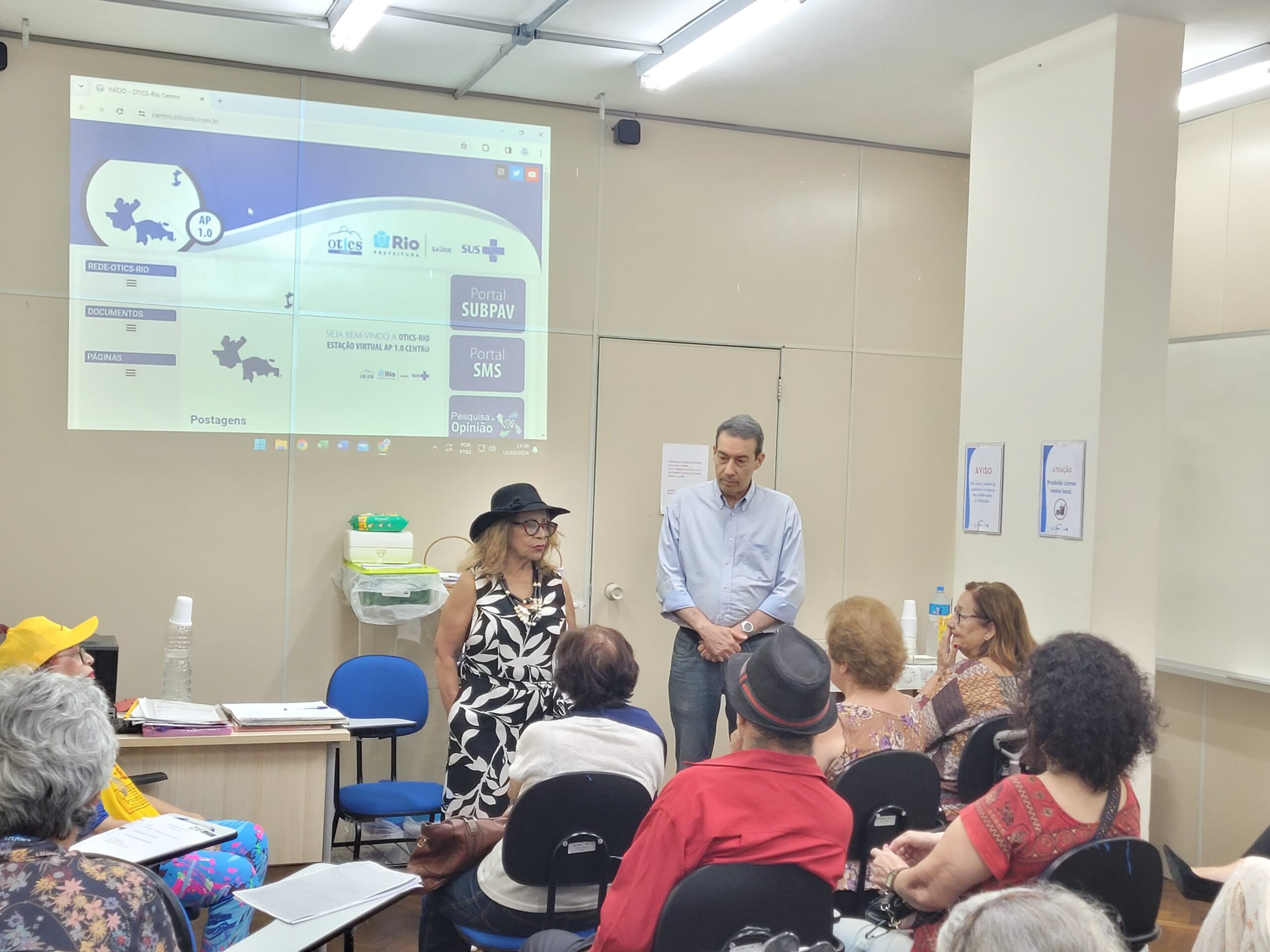 Reunião do Conselho Distrital de Saúde – AP 1.0