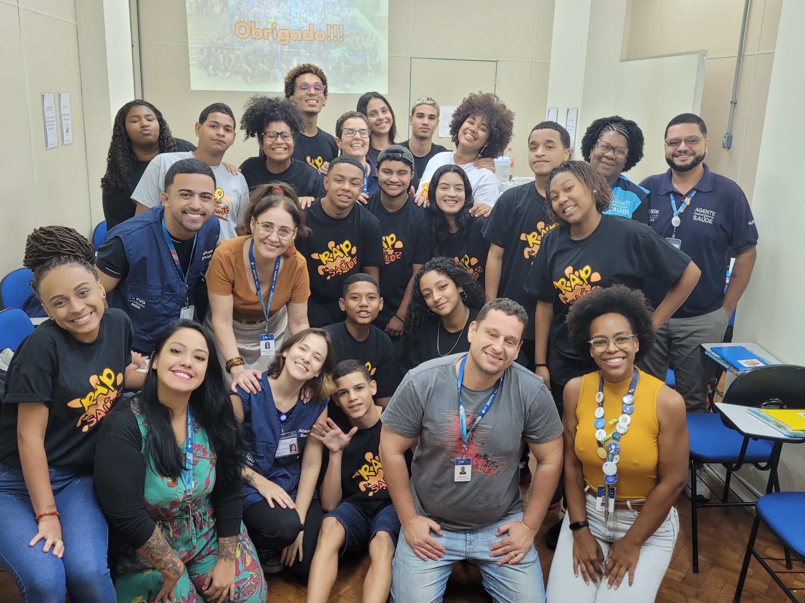 Recepção Novos Alunos do Curso de Formação RAP da Saúde – CAP 1.0