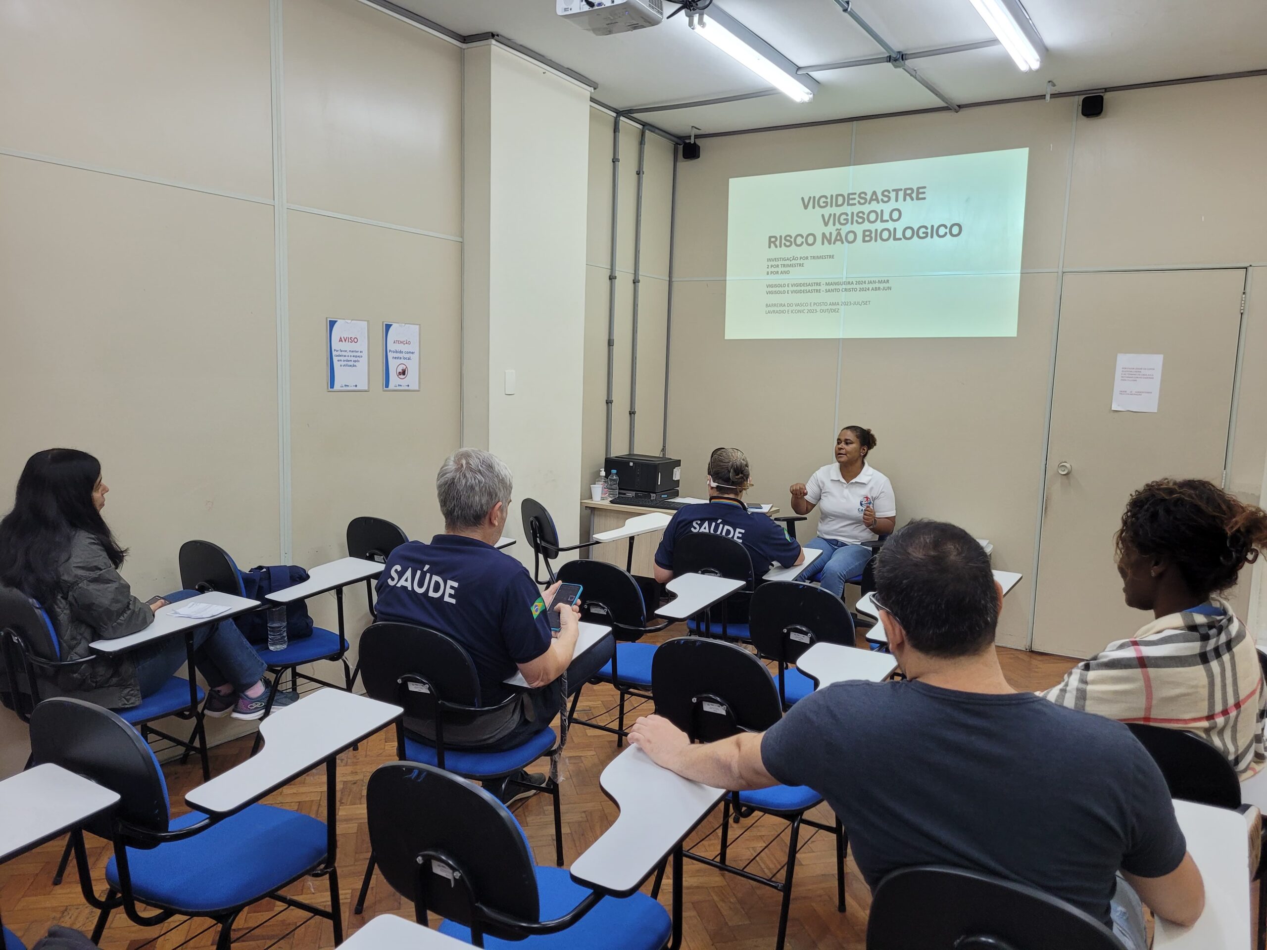 Palestra de Atualização do Risco Não Biológico – CAP 1.0