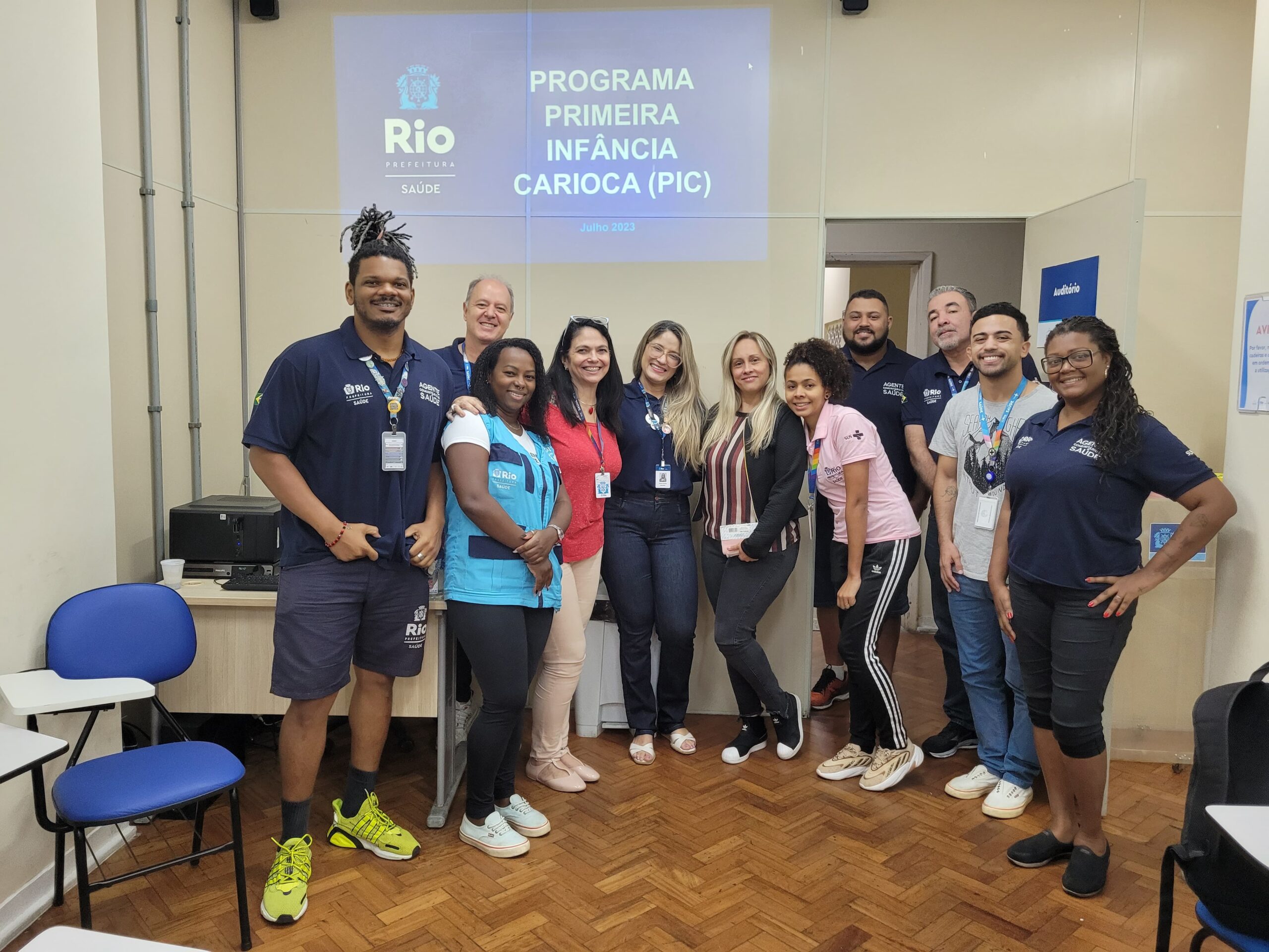 Treinamento dos ACS no Programa Territórios Sociais – Programa Primeira Infância Carioca