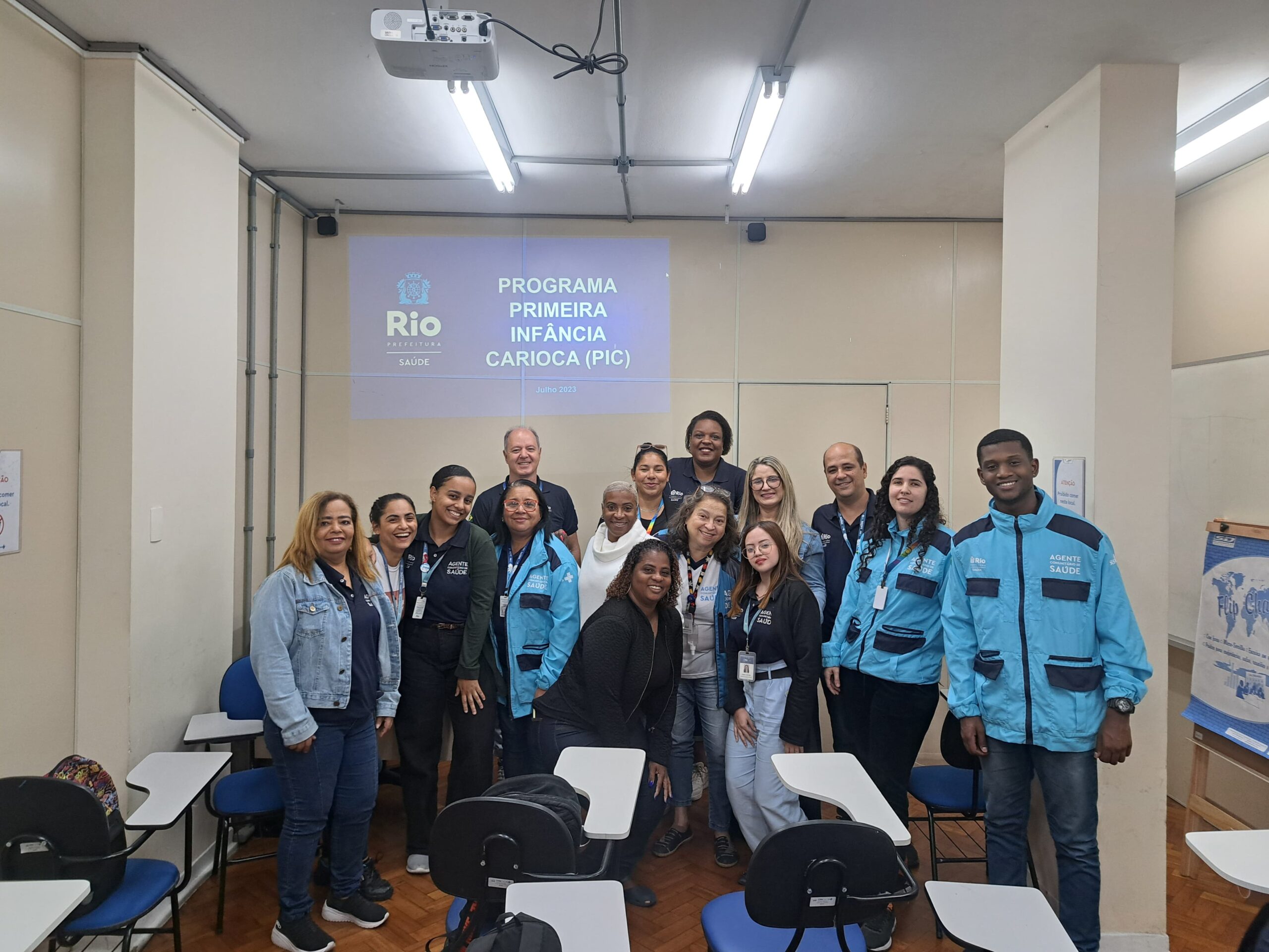 Treinamento do Programa da Primeira Infância Carioca para ACS dos Territórios Sociais – AP 1.0