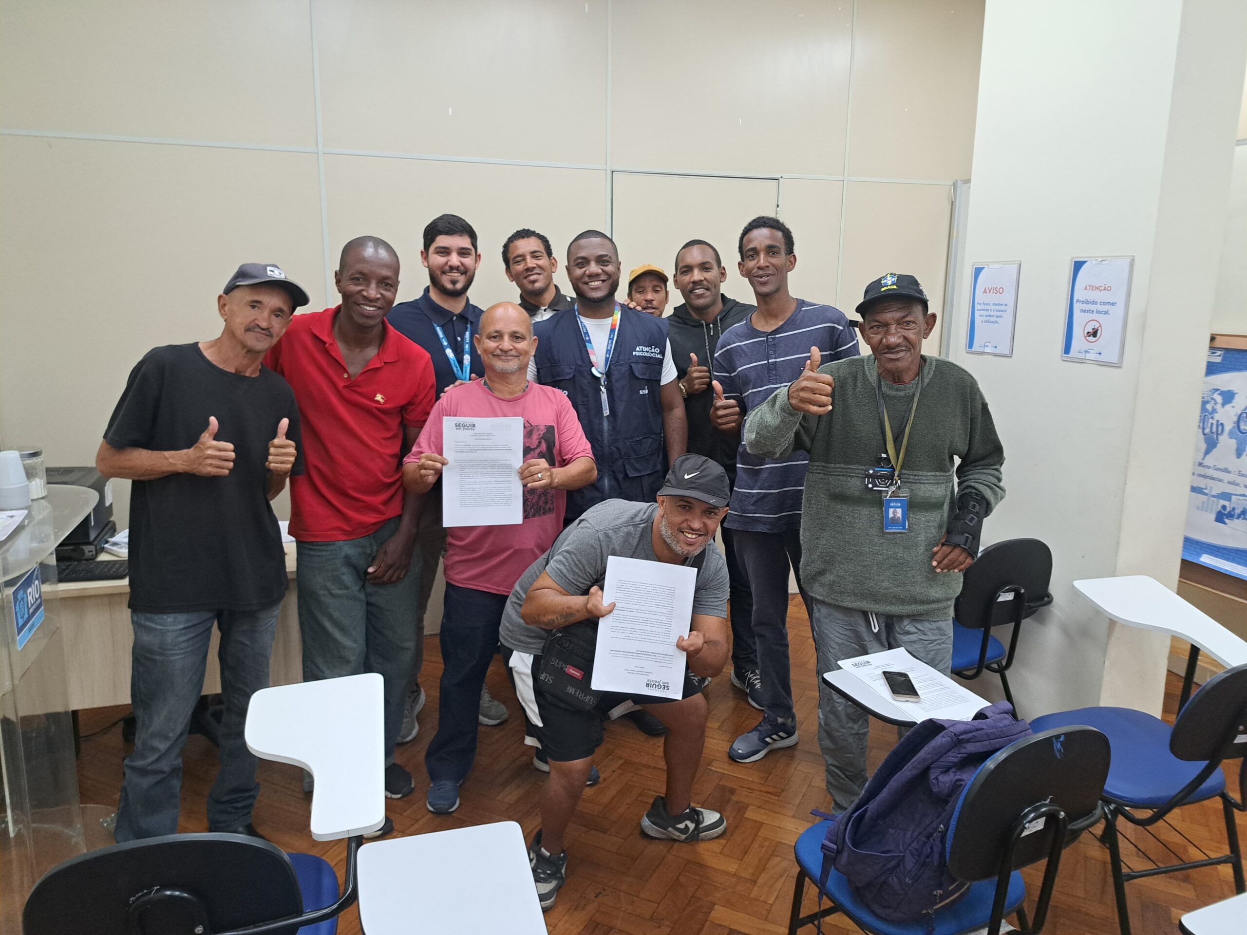 Recepção dos Bolsistas do Programa Seguir em Frente – CAP 1.0