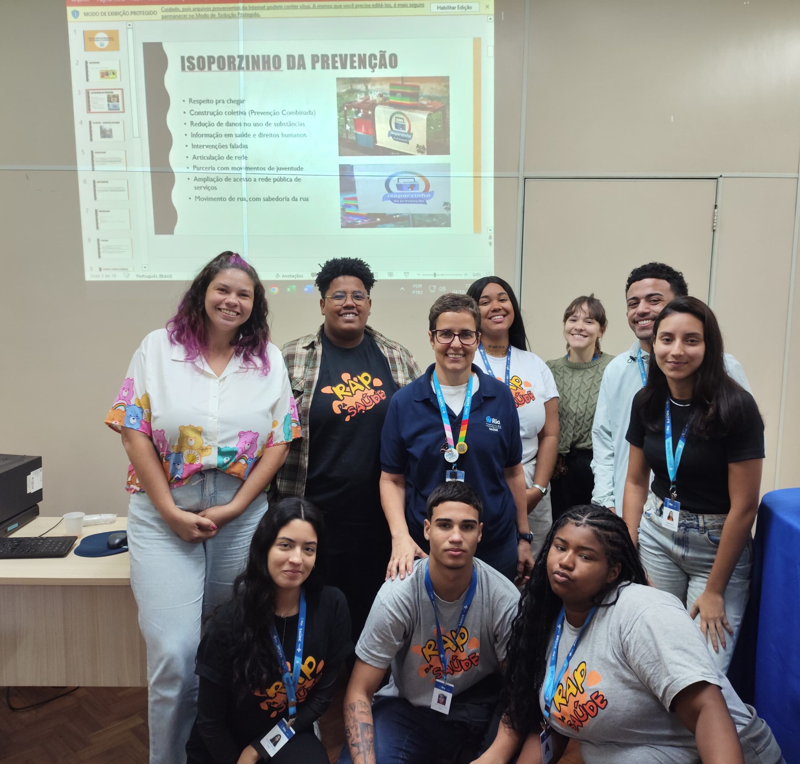 Capacitação sobre Dependência Química – RAP da Saúde AP 1.0