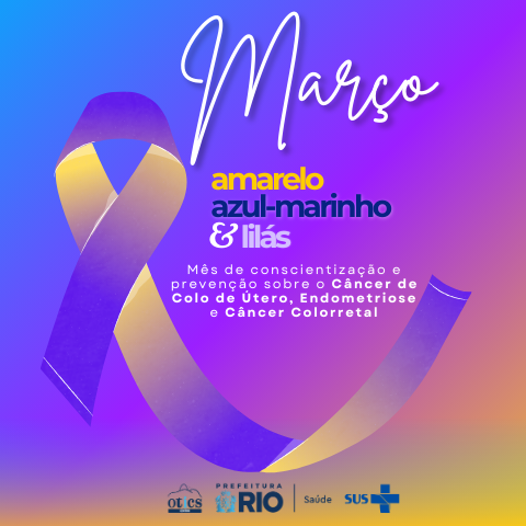 Março Lilás, Azul-Marinho e Amarelo
