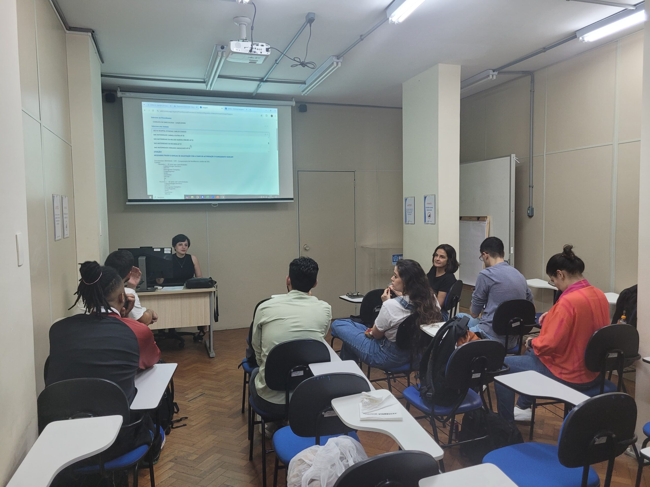 Aula dos Residentes do 3º Ano – Programa de Residência em Medicina de Família e Comunidade