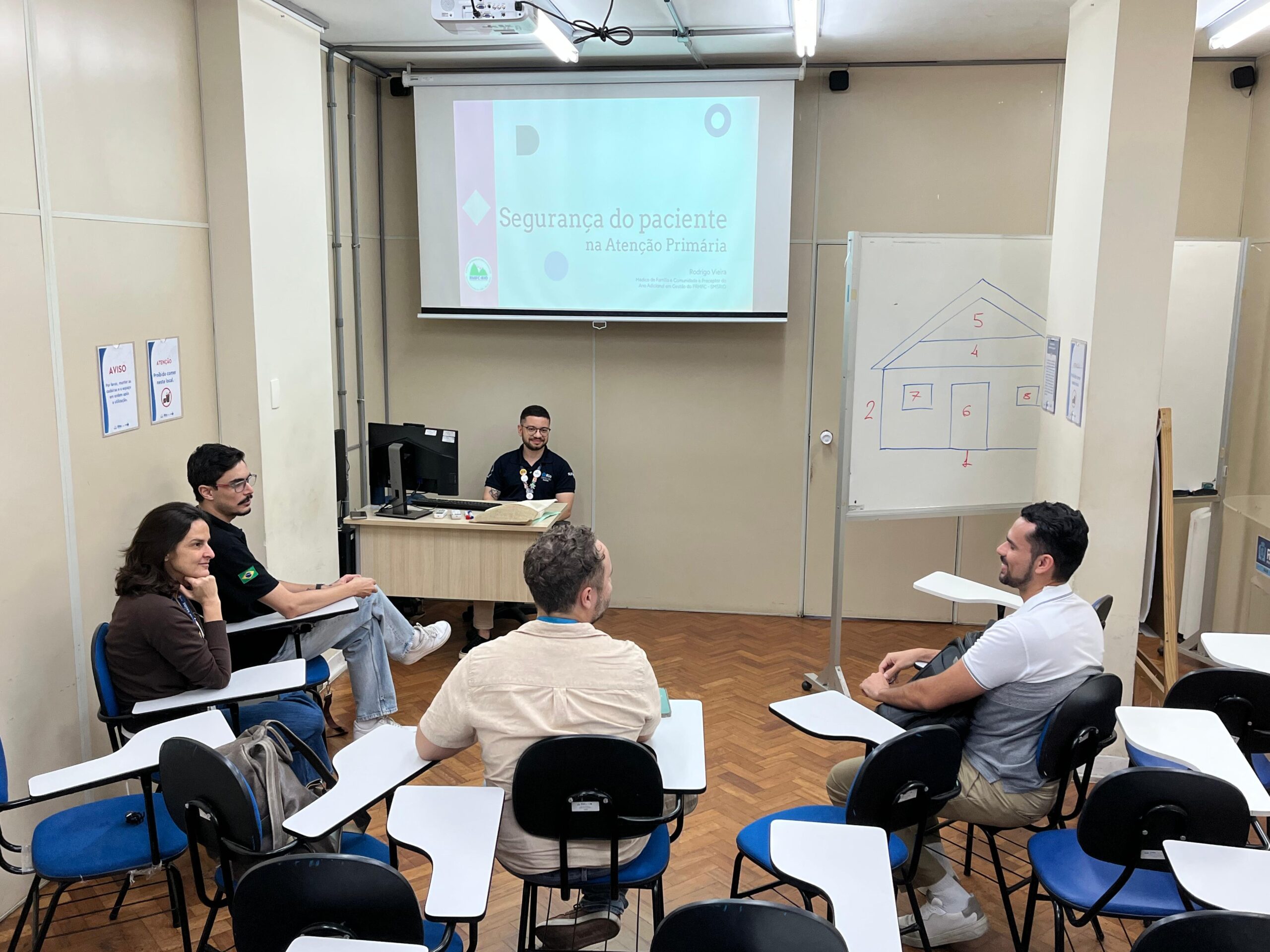 Aula de Gestão dos Residentes do 3º Ano (R3) – Programa de Residência em Medicina de Família e Comunidade