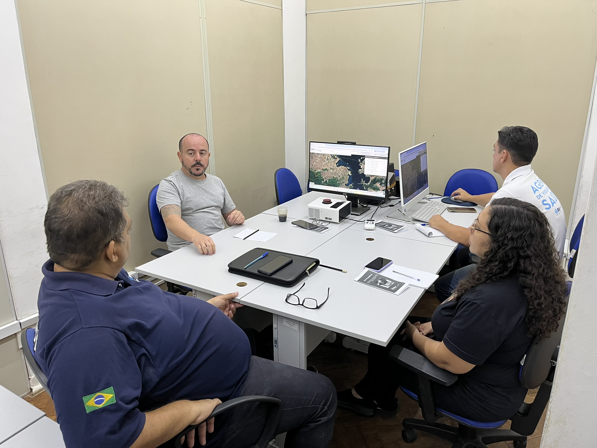 Reunião de Alinhamento da Equipe de Vigilância Ambiental – DVS CAP 1.0