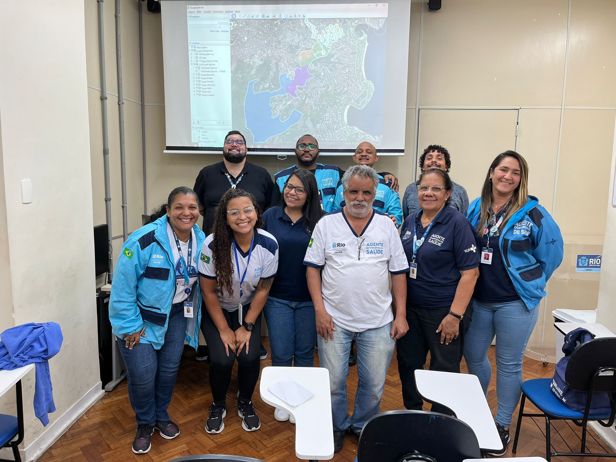 Oficina de Territorialização AP 1.0 – Centro Municipal de Saúde Ernani Agrícola