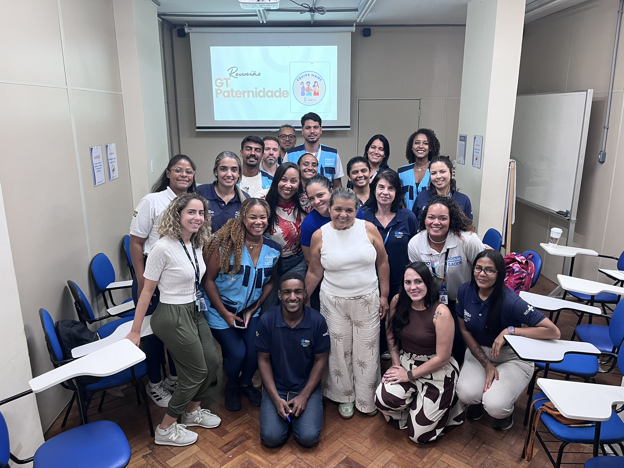 Reunião do Evento de Masculinidades, Paternidade e Pré-natal da Parceria – Equipe MAME AP 1.0