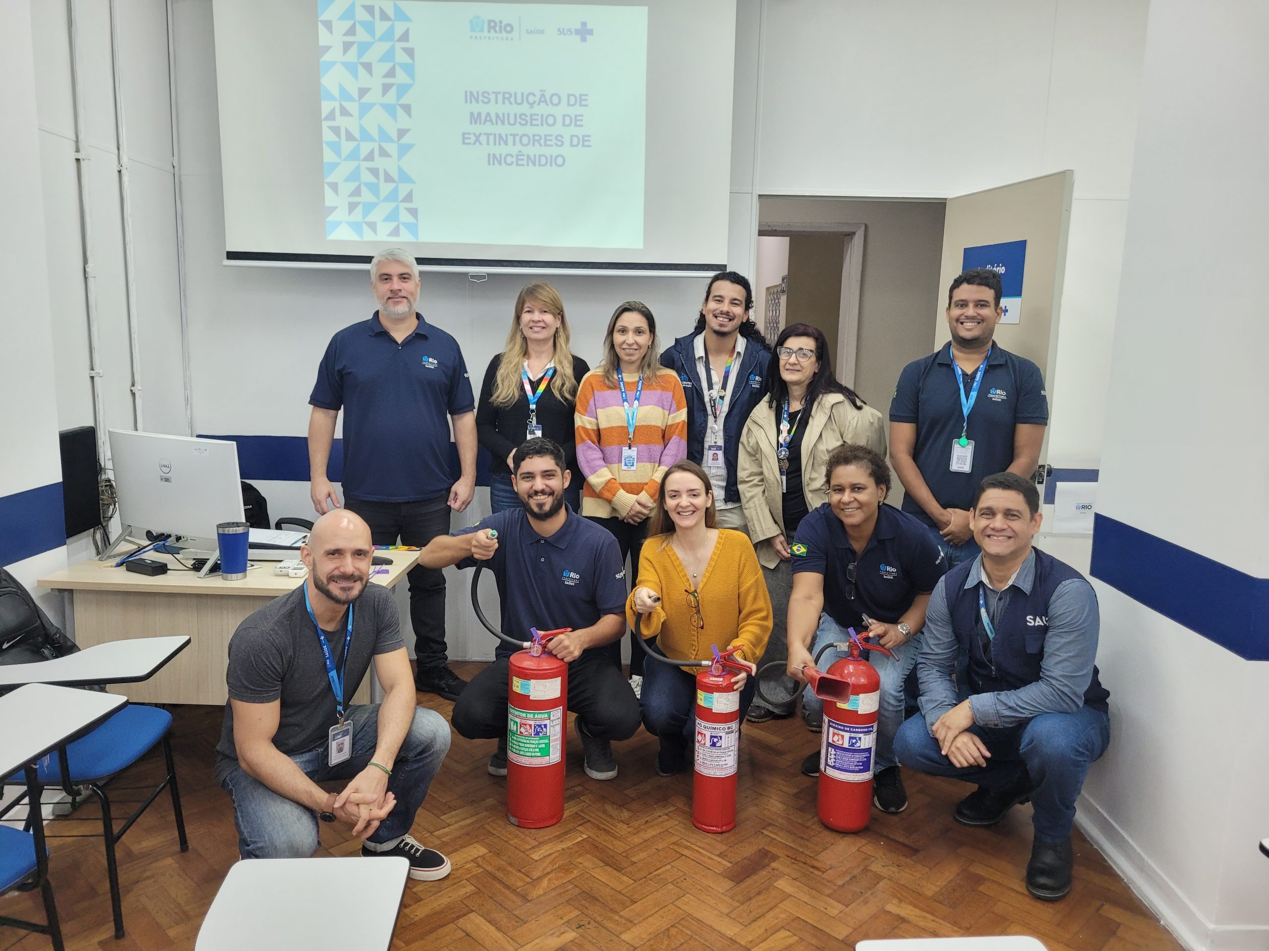 Instrução de Manuseio de Extintores de Incêndio – CAP 1.0