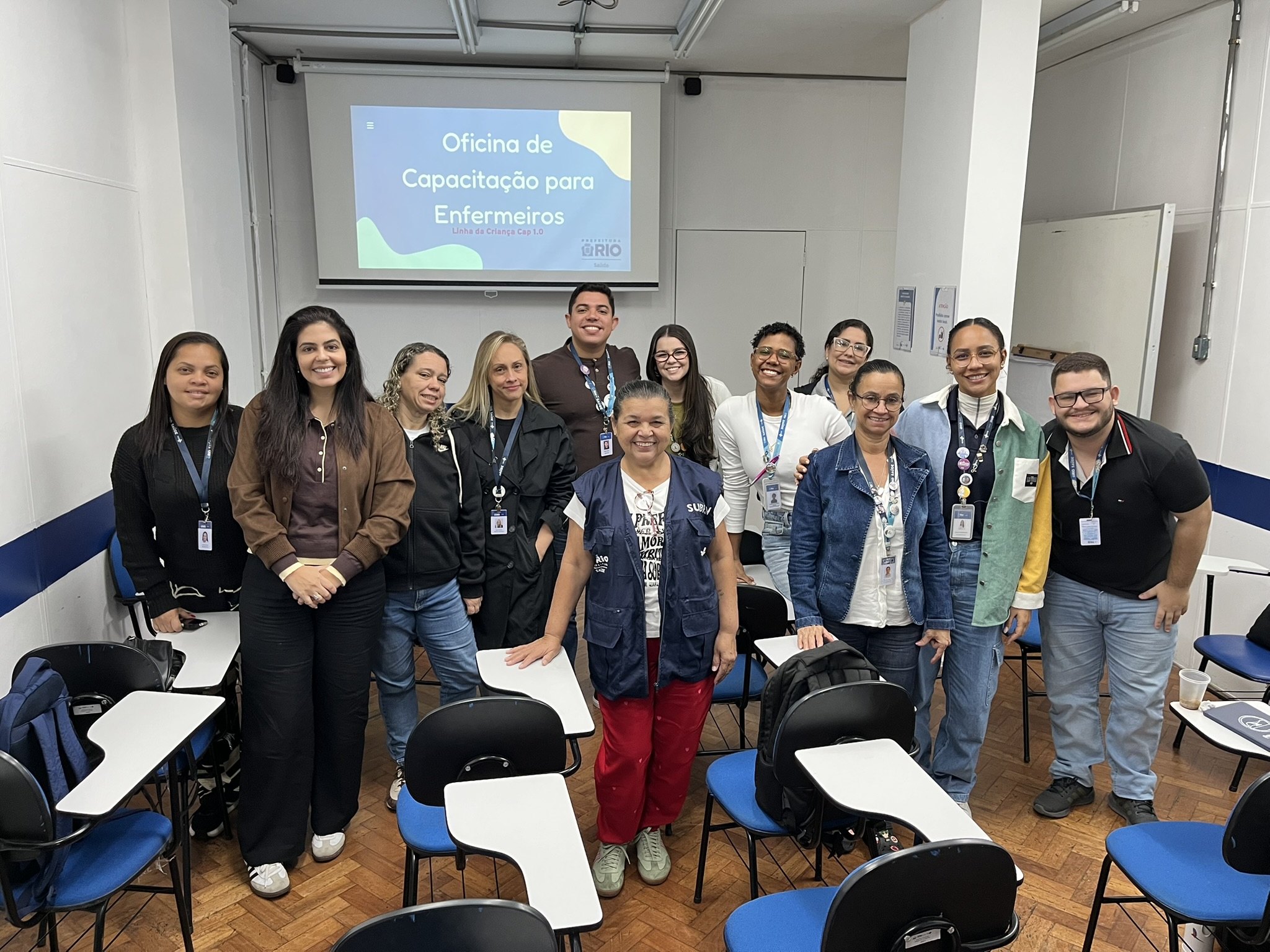 Segundo Dia de Oficina de Capacitação de Vigilância em Saúde para Enfermeiros – Equipe MAME AP 1.0